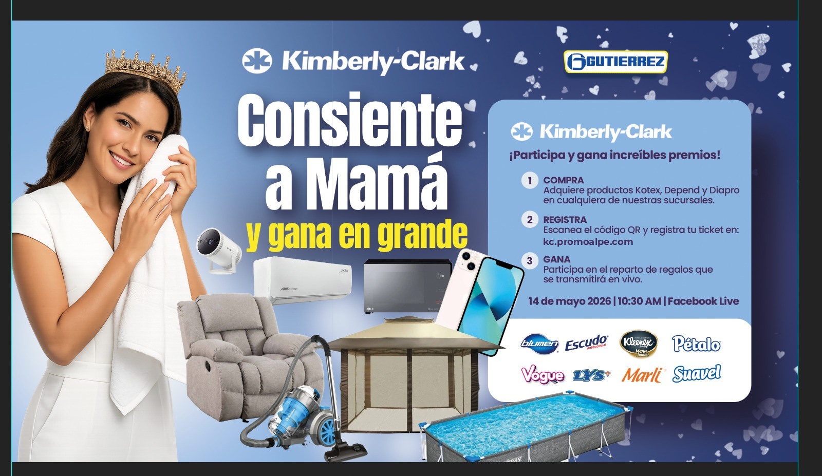 Consiente a mamá y gana en grande